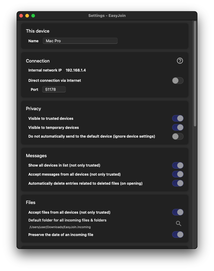 Easyjoin media 10