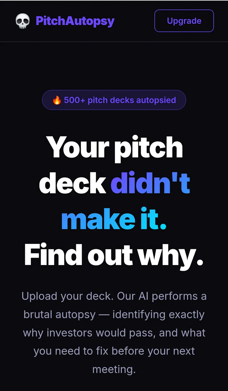 PitchAutopsy screenshot 2