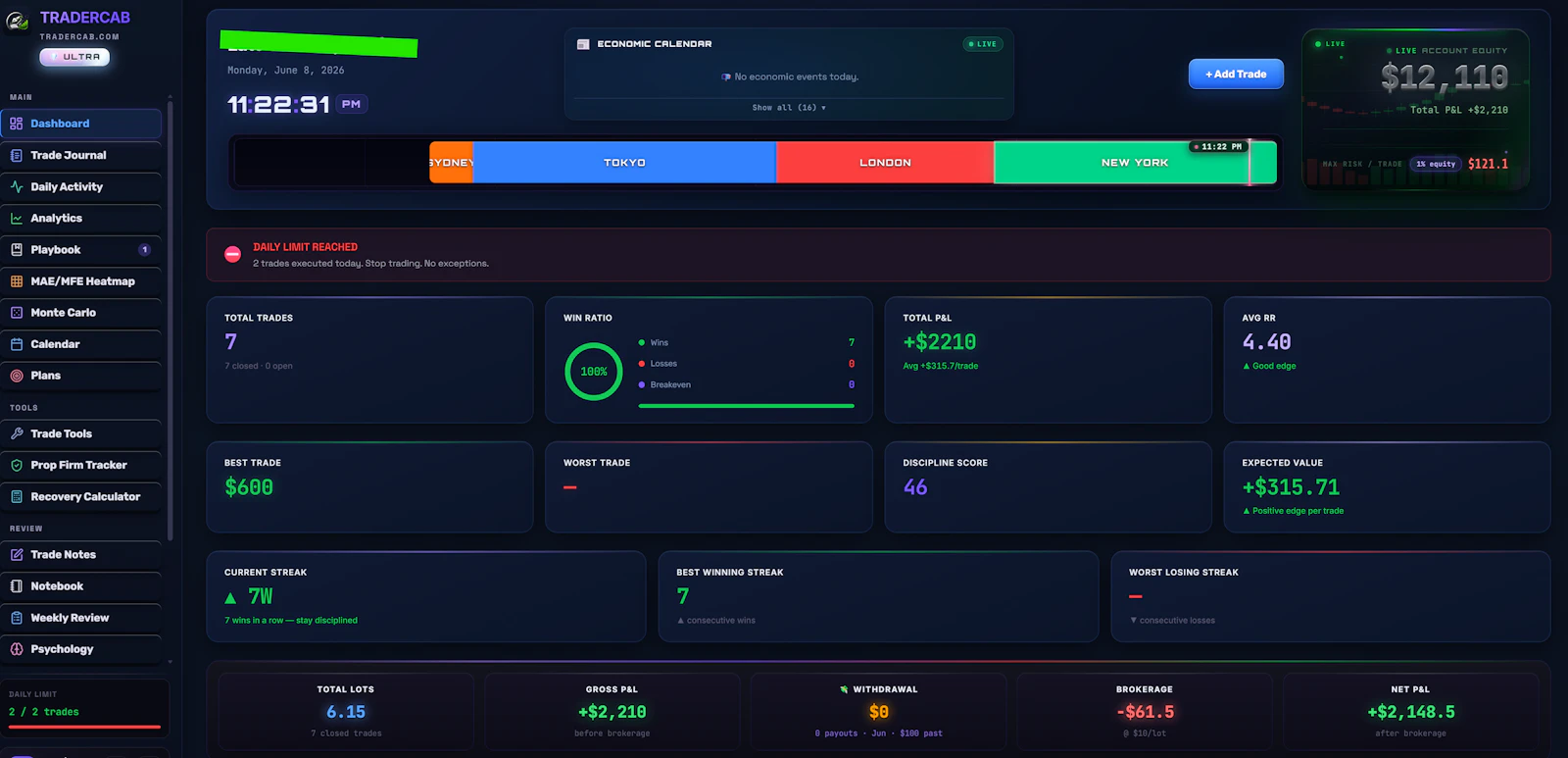 TraderCab screenshot 1