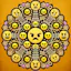 Emoji Rangoli