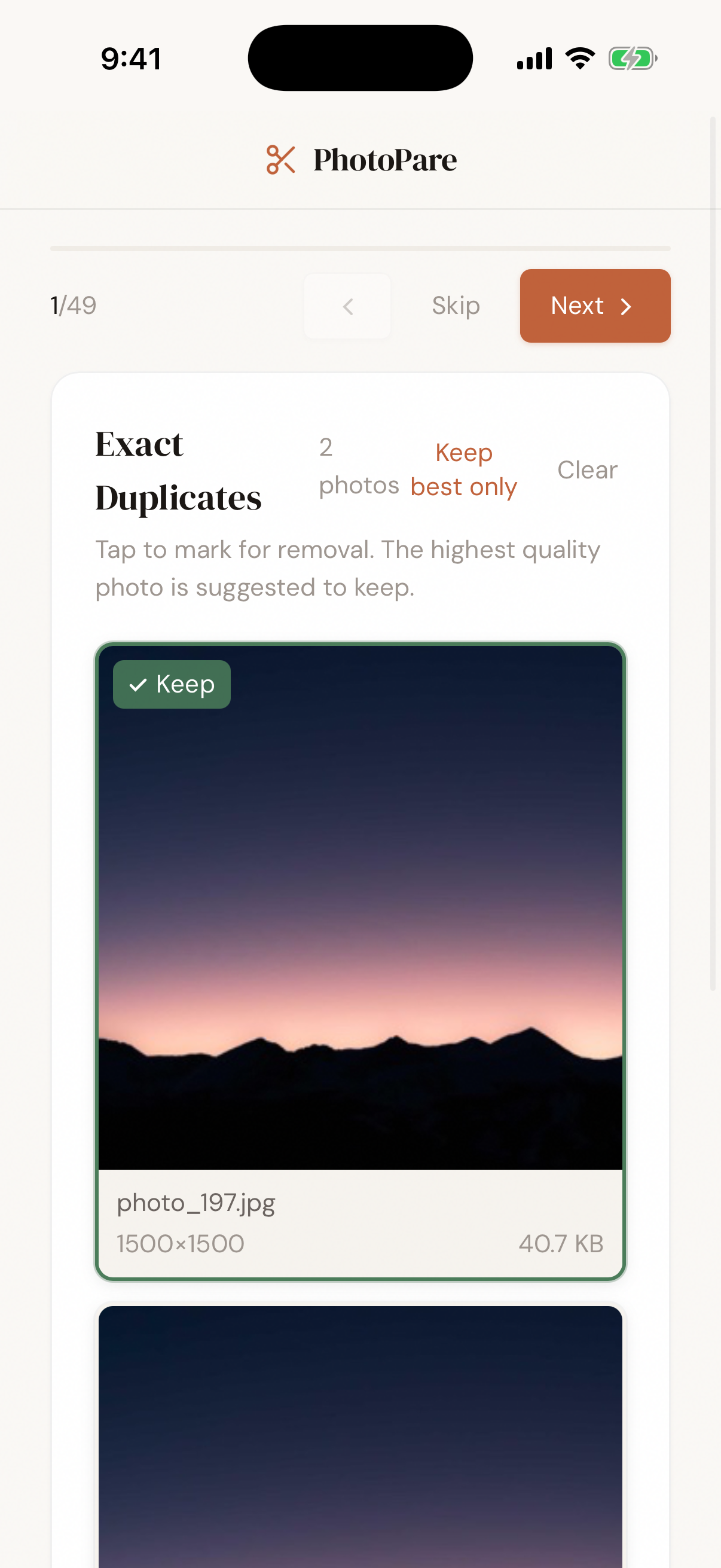 PhotoPare gallery image