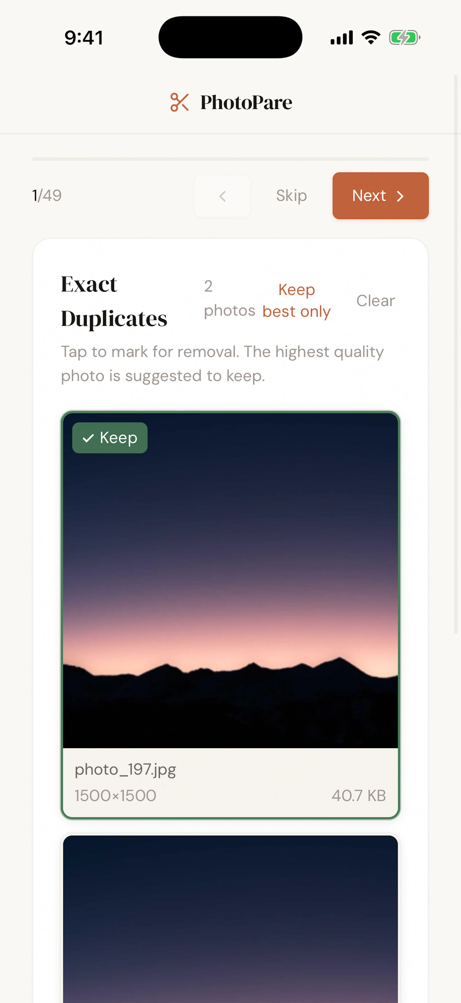 PhotoPare screenshot 3