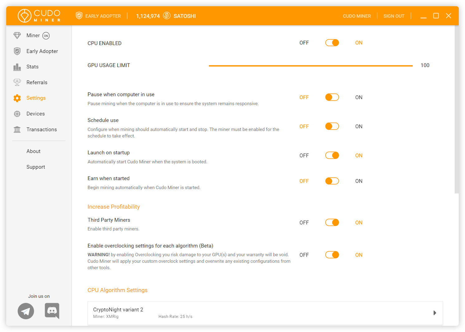 Hive Os Overclock Settings 1080ti Scrypt Hashrate Cudo Miner: Mining Crypto  On Windows, Linux, Mac Made