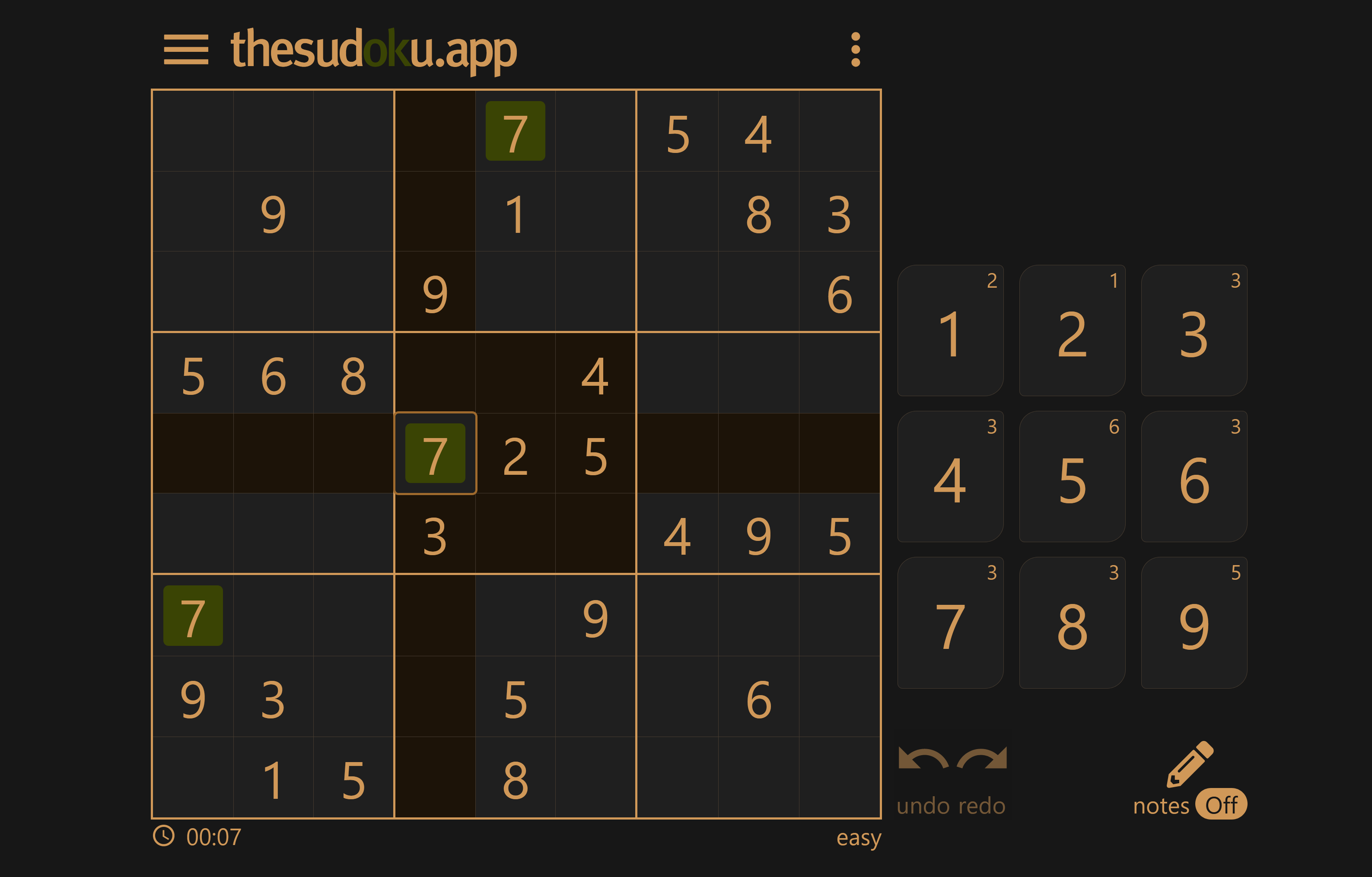 ok! the sudoku app gallery image
