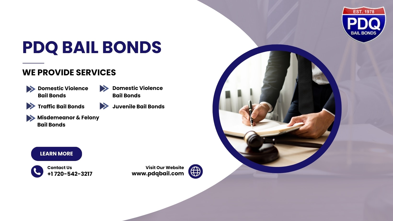 Colorado Springs Bail Bonds | PDQ Bail - Screenshot 3 showing product features and functionality