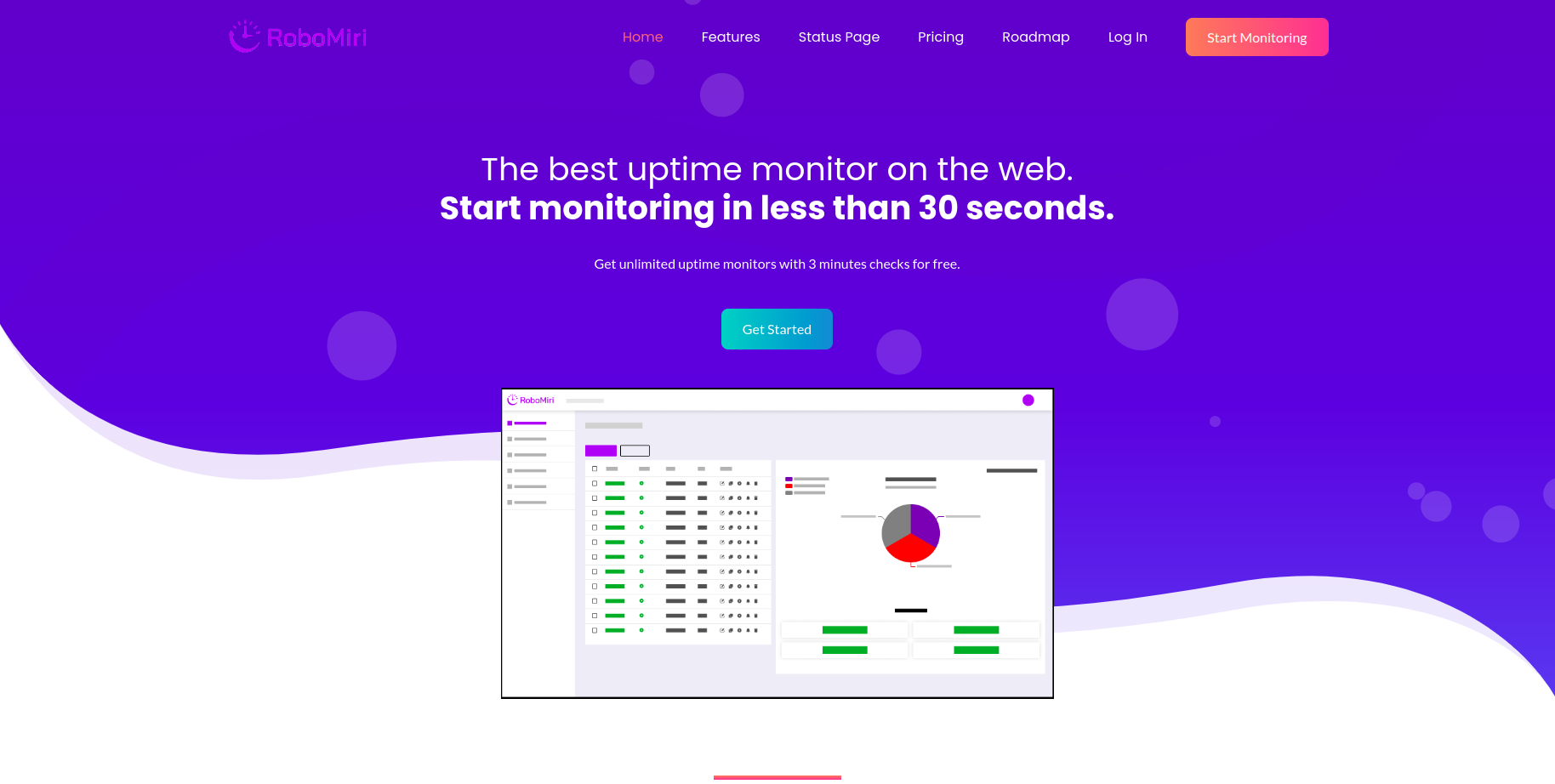 RoboMiri - Uptime Monitor gallery image