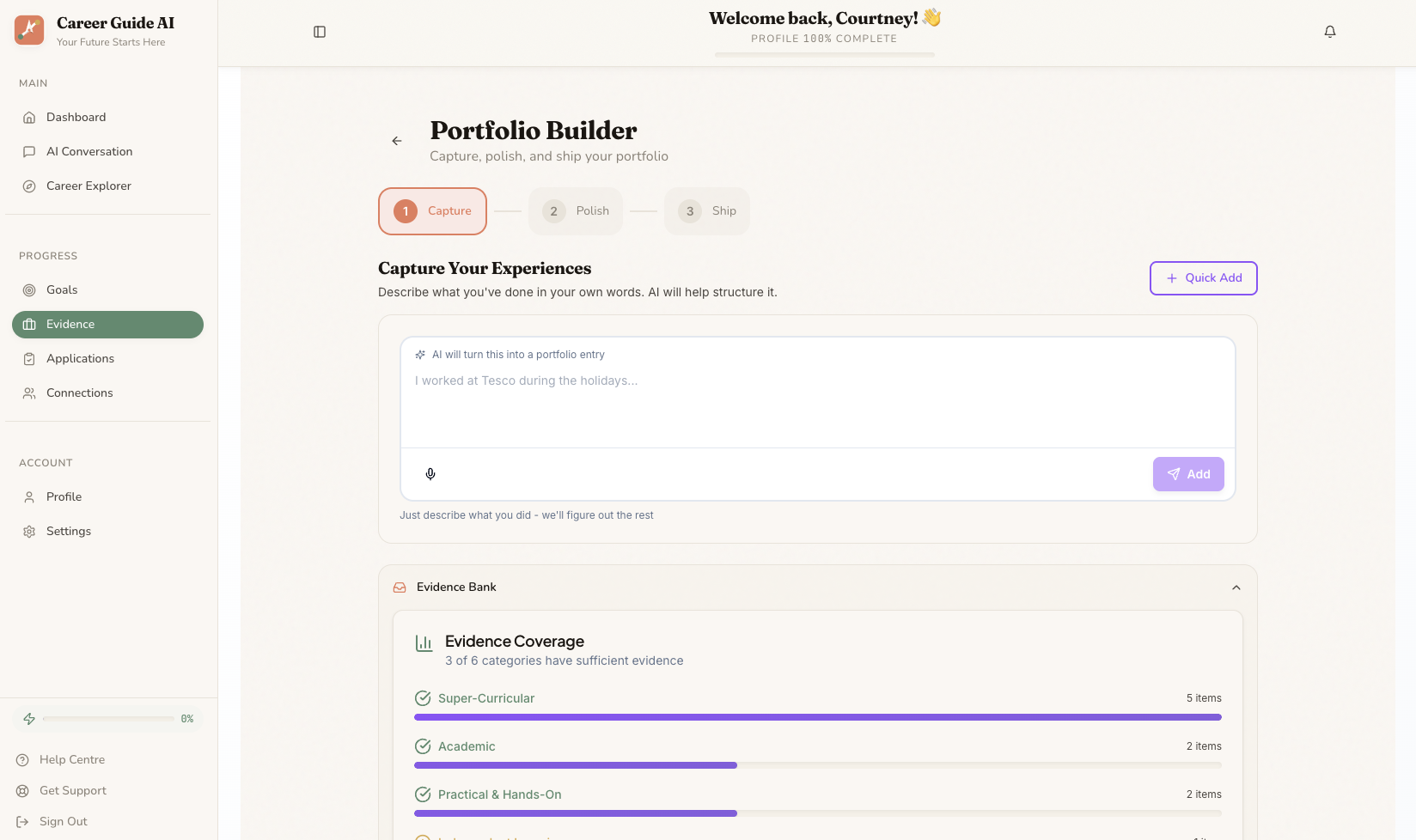 Career Guide AI gallery image