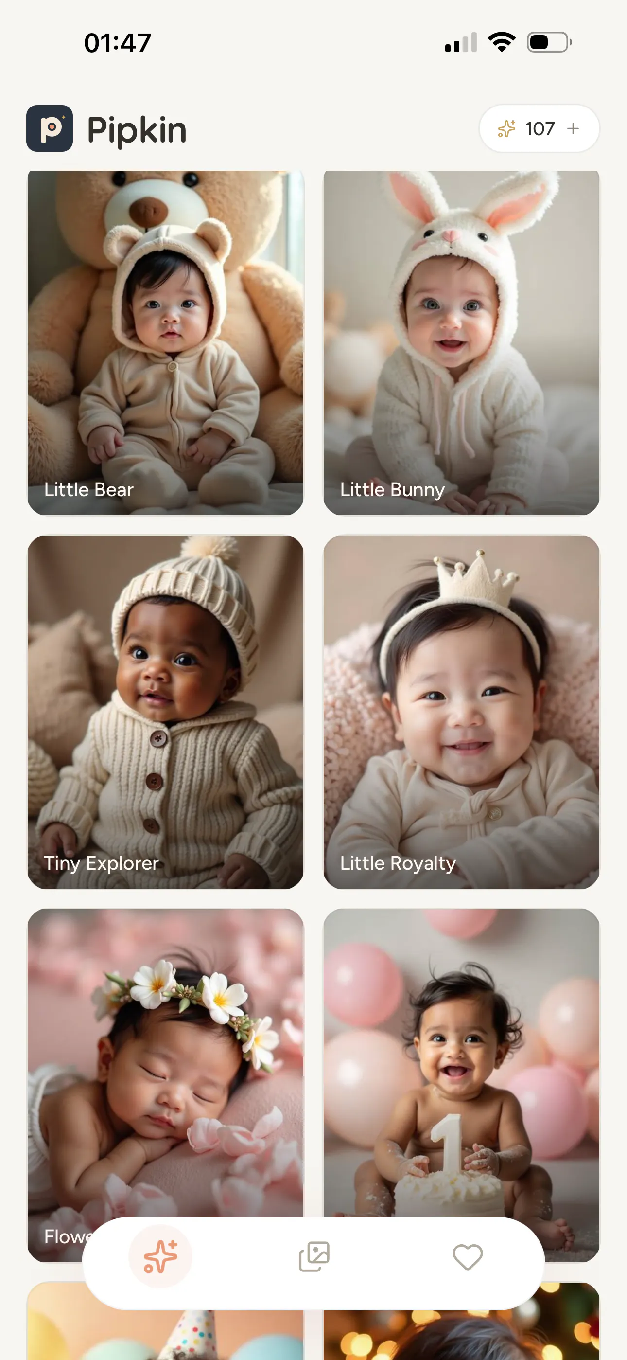 Pipkin: AI Baby Generator gallery image