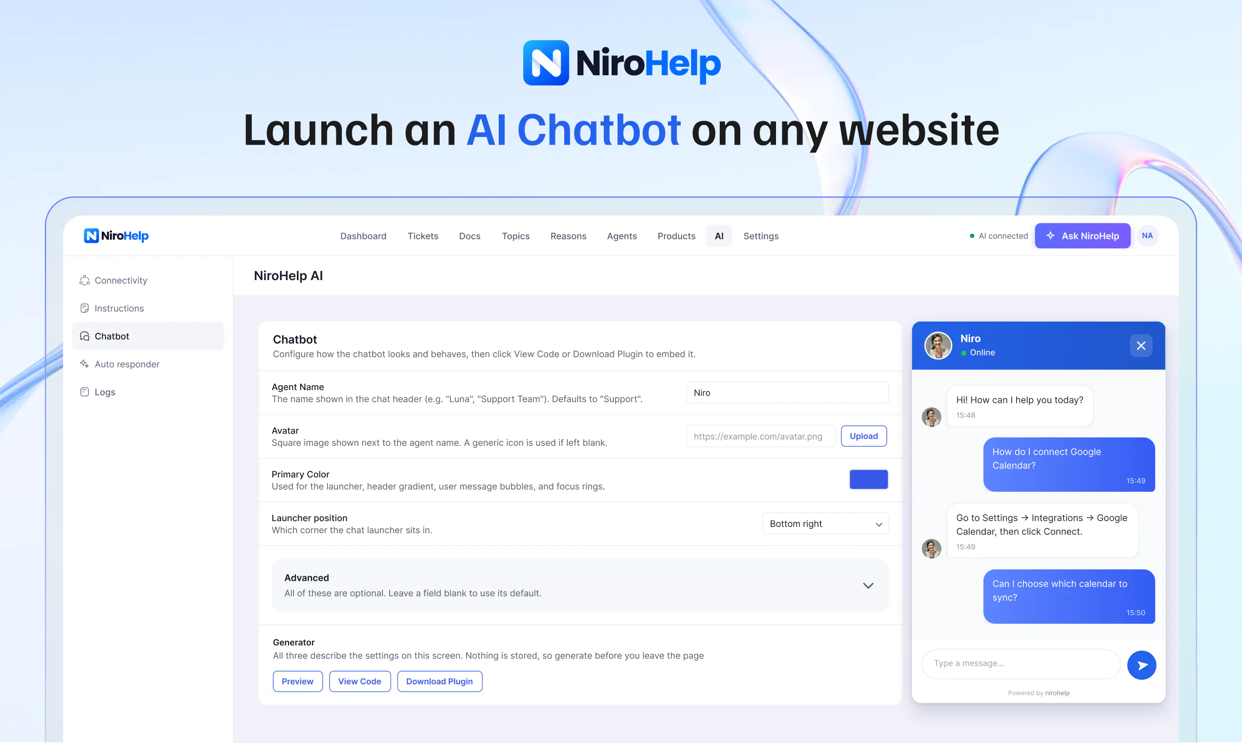 NiroHelp gallery image