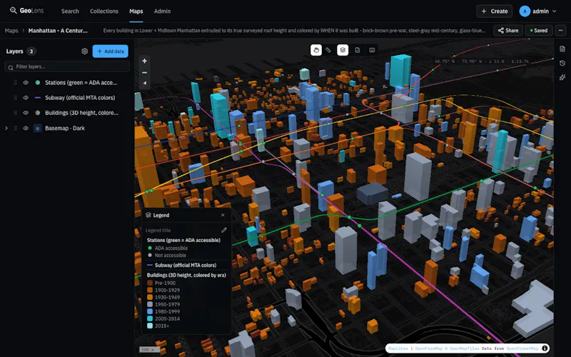 GeoLens screenshot 2