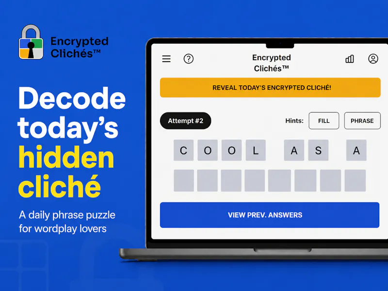 Encrypted Cliches screenshot 2