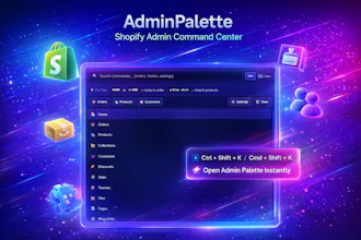 AdminPalette gallery image