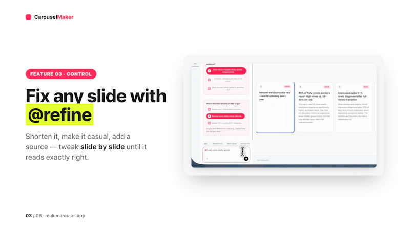 MakeCarousel screenshot 4