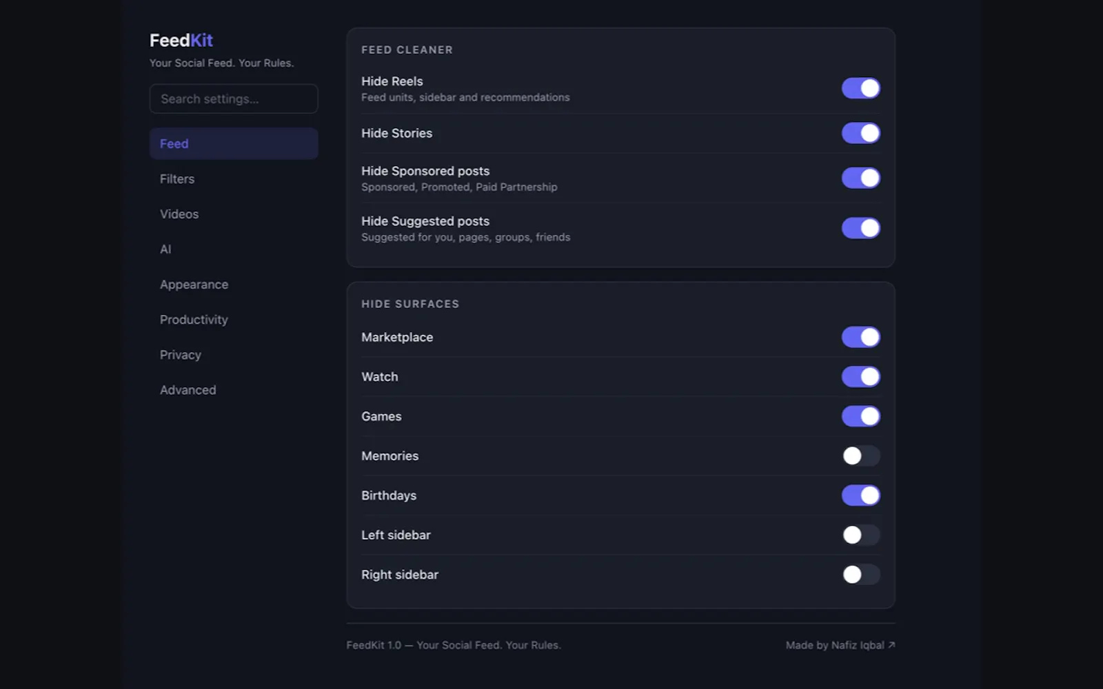 FeedKit screenshot 1