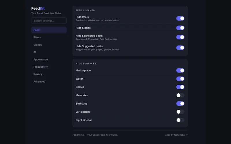 FeedKit screenshot 1
