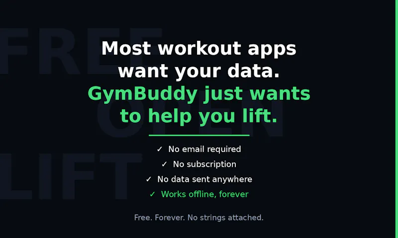 GymBuddy screenshot 4