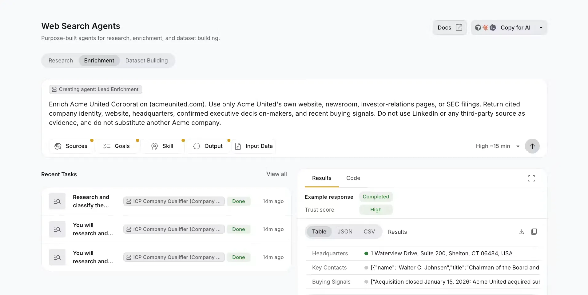 Web Search Agents by Nimble gallery image