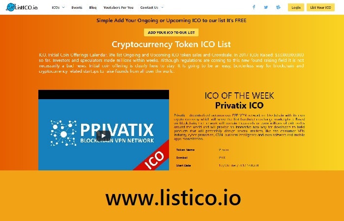 List ICO gallery image