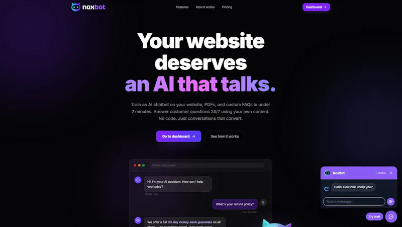 NoxBot screenshot 2