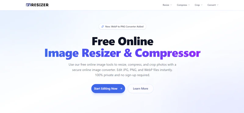 PXResizer screenshot 1