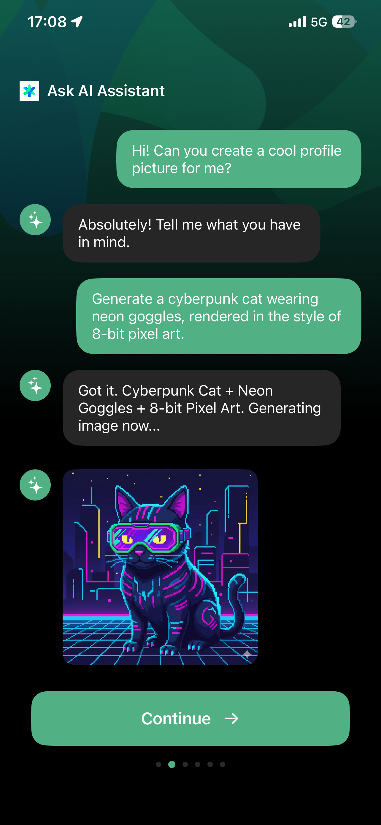 AskAI Assistant - Chat to Create & Solve - Screenshot 4 preview