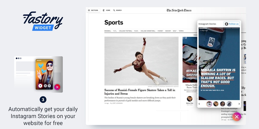 Instagram Stories Widget By Fastory Bring Instagram Stories To Your Website For Free Product Hunt Instagram Stories Widget By Fastory Bring Instagram Stories To Your Website For Free Product Hunt