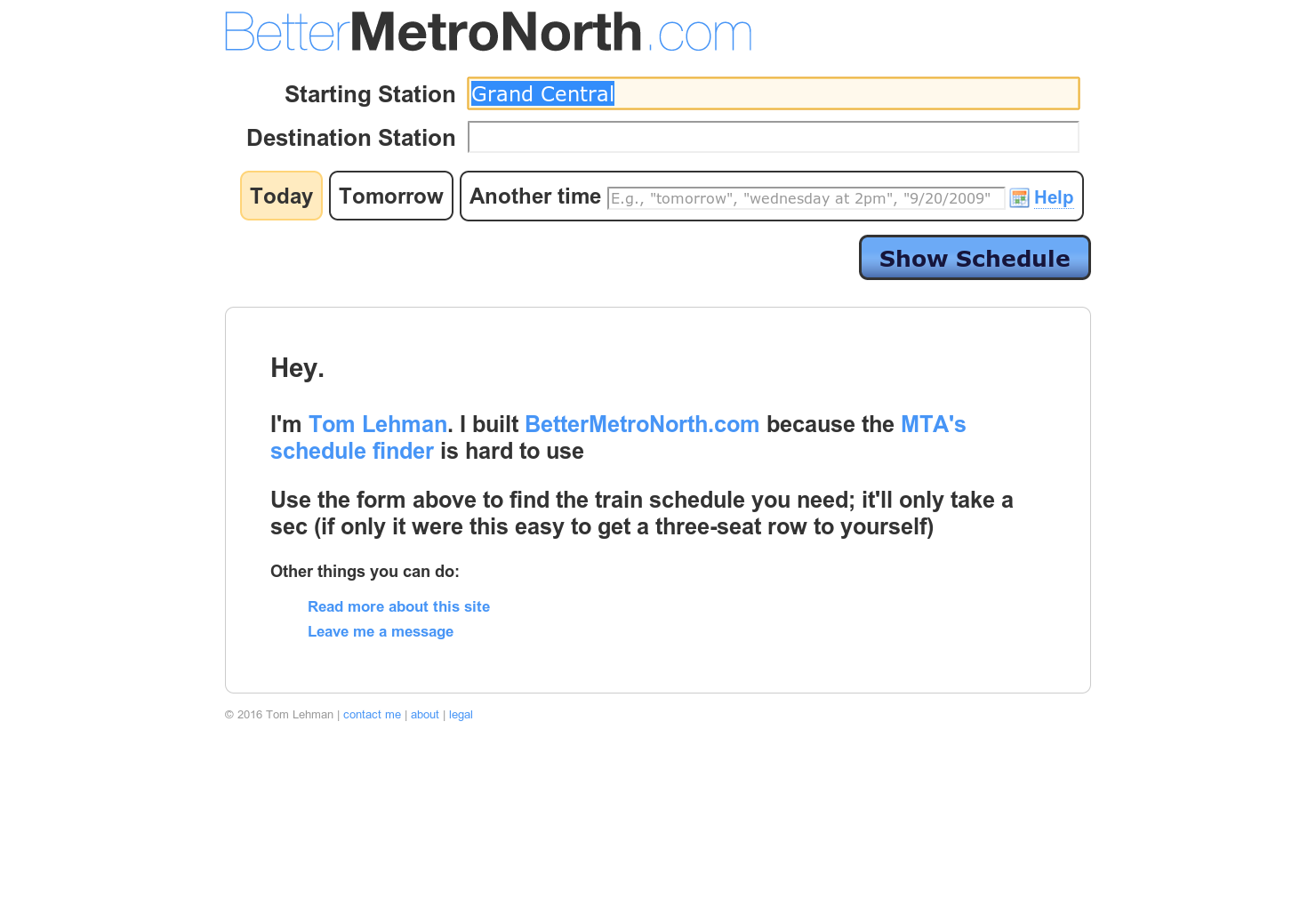 Better Metro North