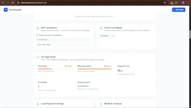 Free Local SEO Checker gallery image