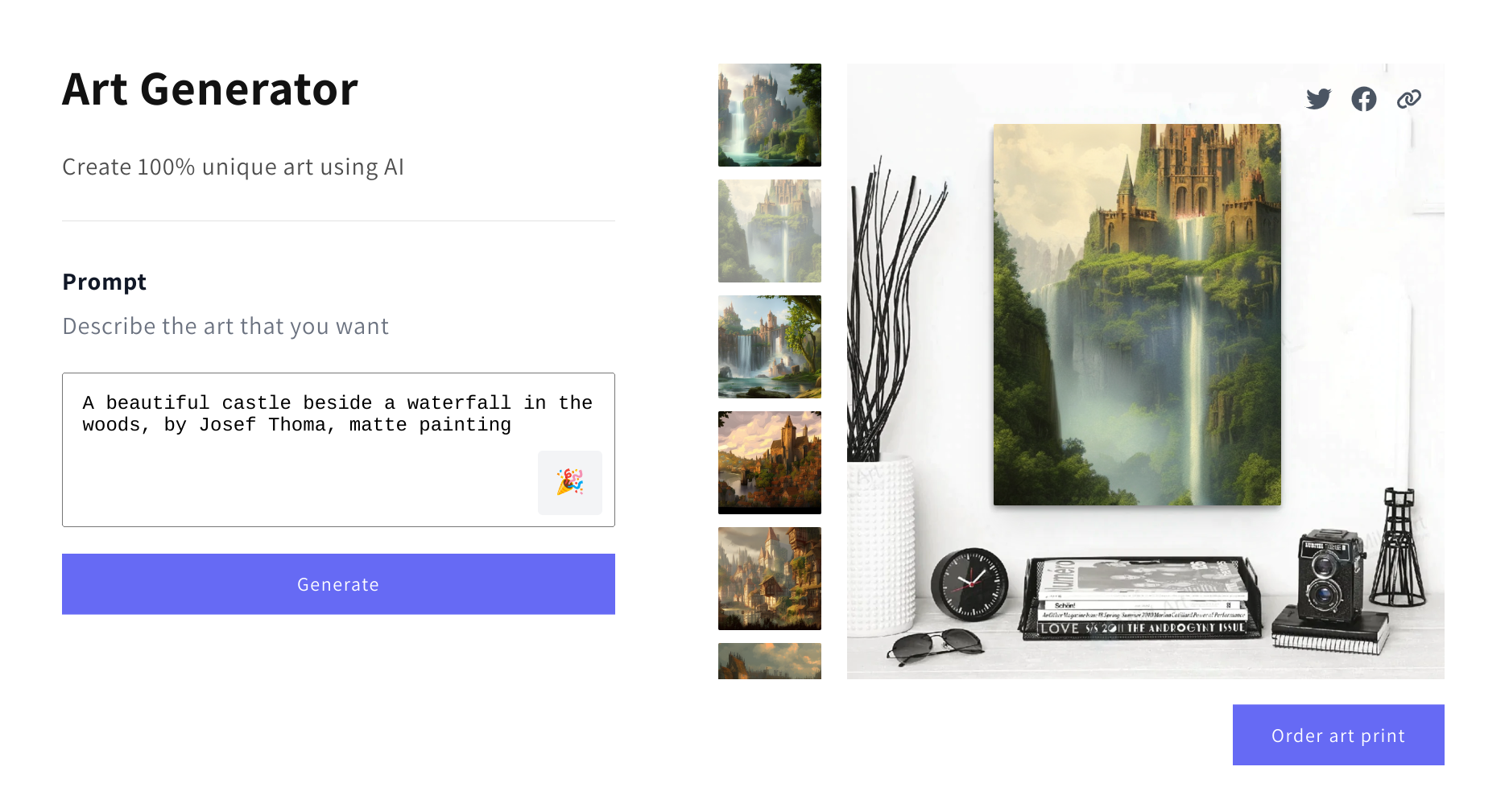 Artprint - AI ile eşsiz bir sanat yaratın medya 7