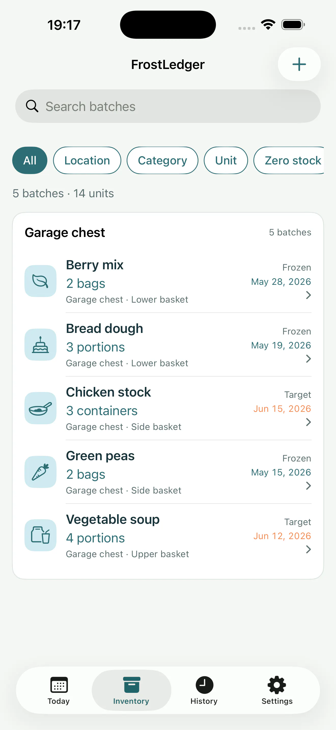 FrostLedger: Freezer Log gallery image