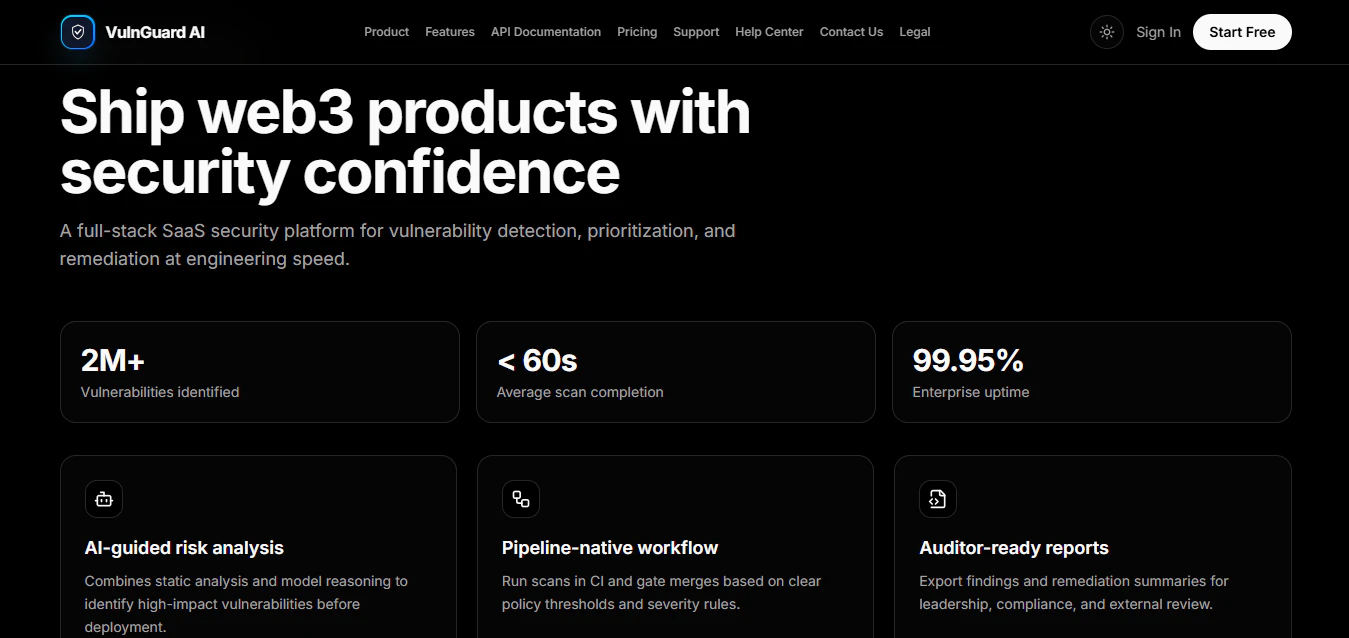 VulnGuard AI - Smart Contract Security logo