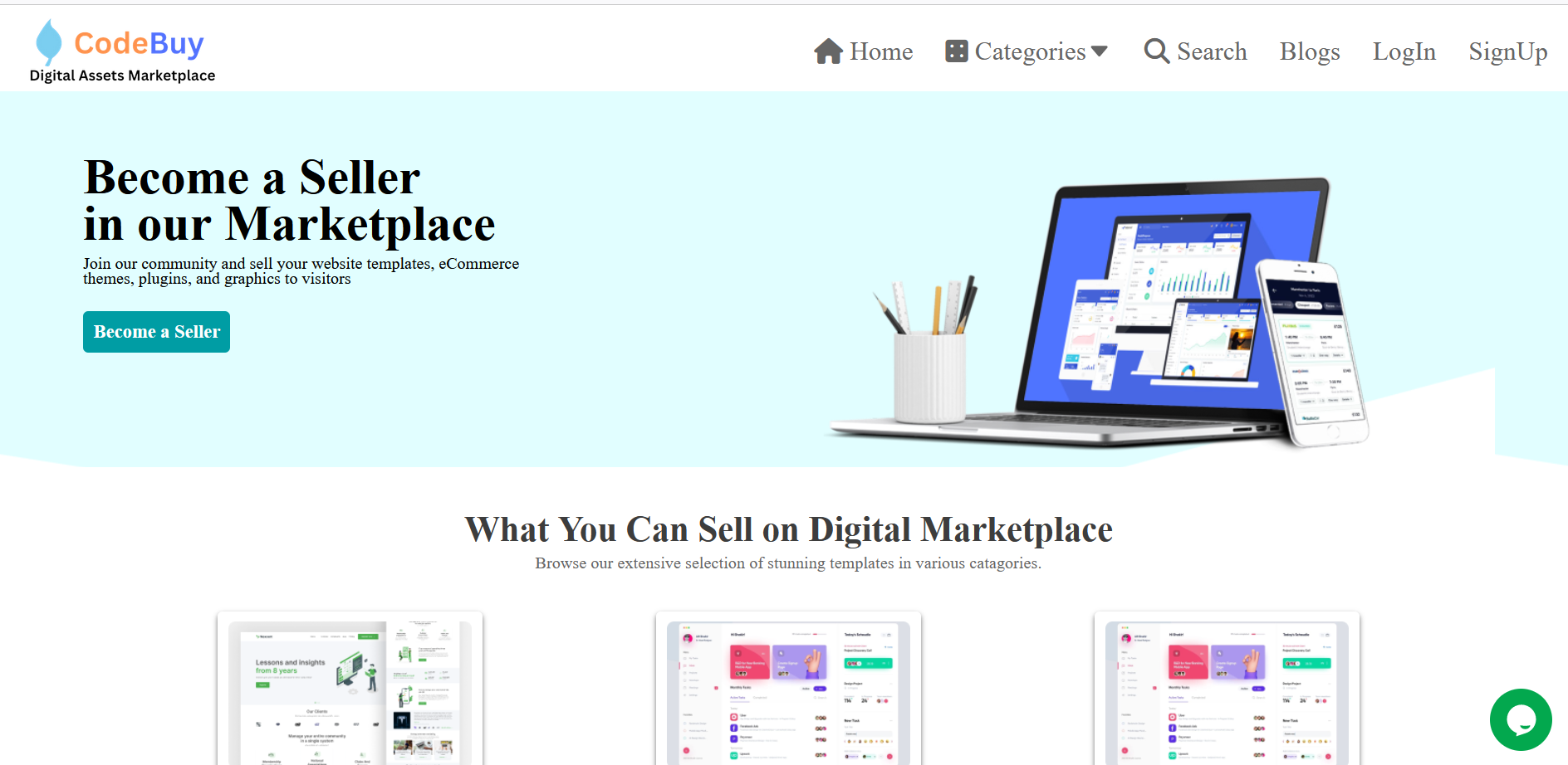 CodeBuy - Mercado de activos digitales media 4