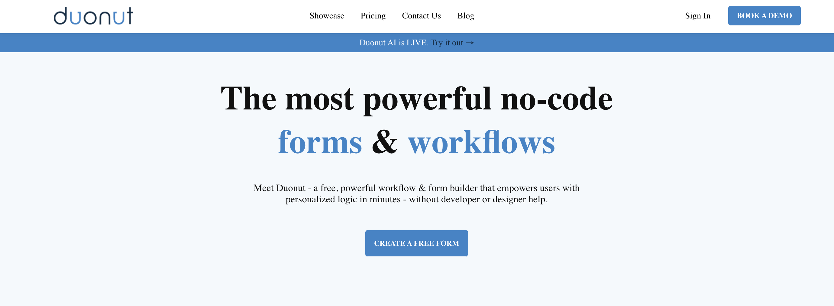 startuptile Duonut-The most powerful no-code forms & workflows