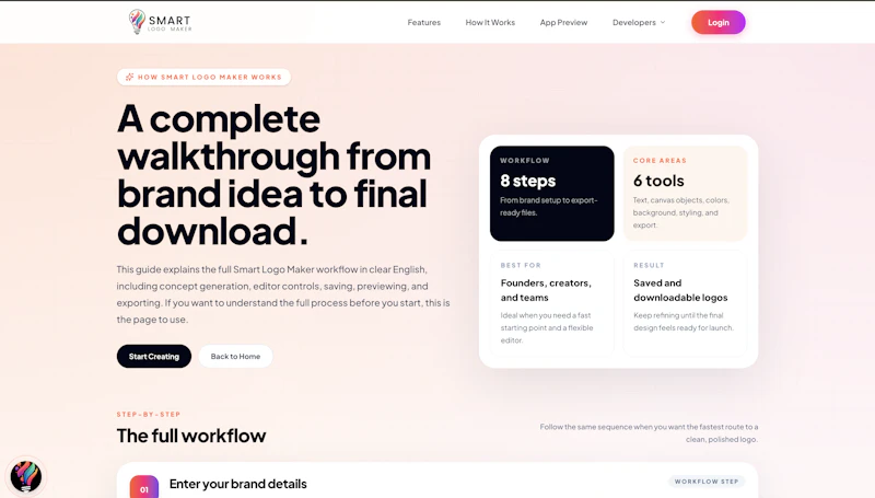 Smart Logo Maker: AI-Generated Logos screenshot 6
