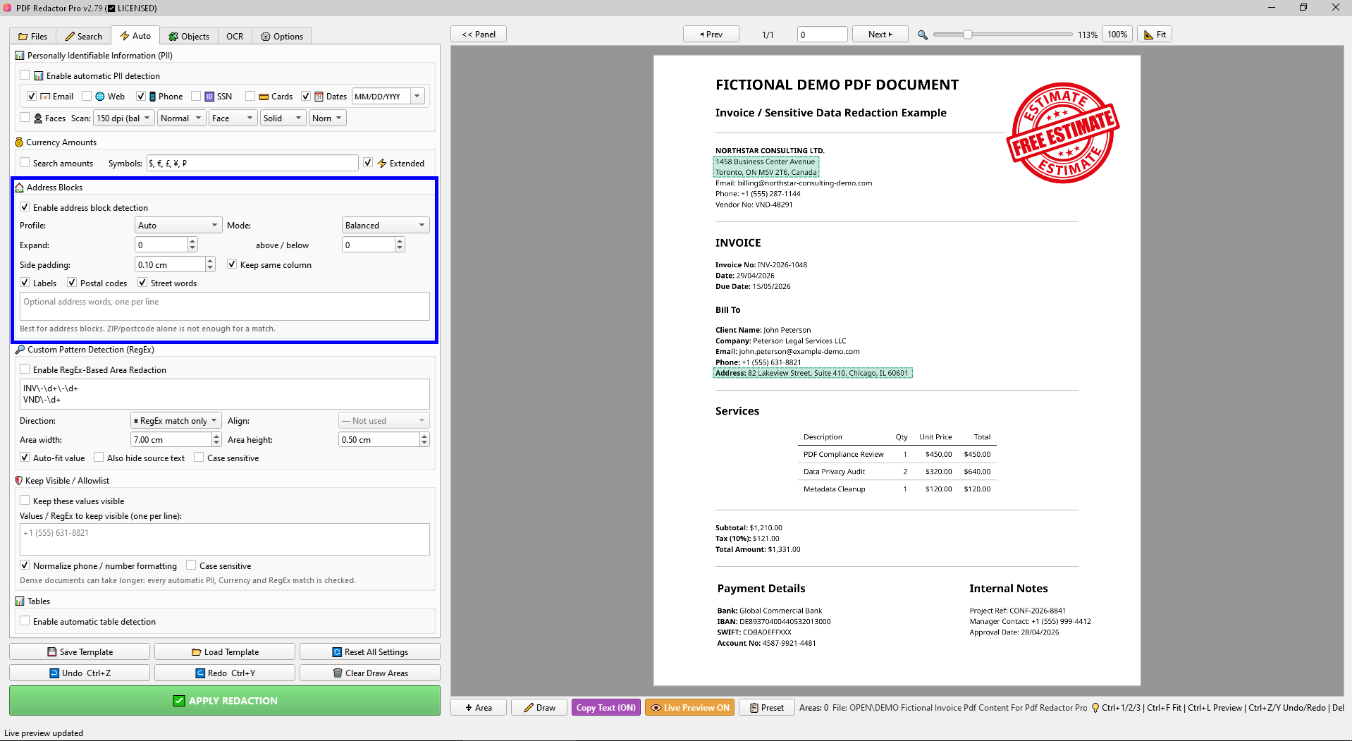 PDF Redactor Pro gallery image