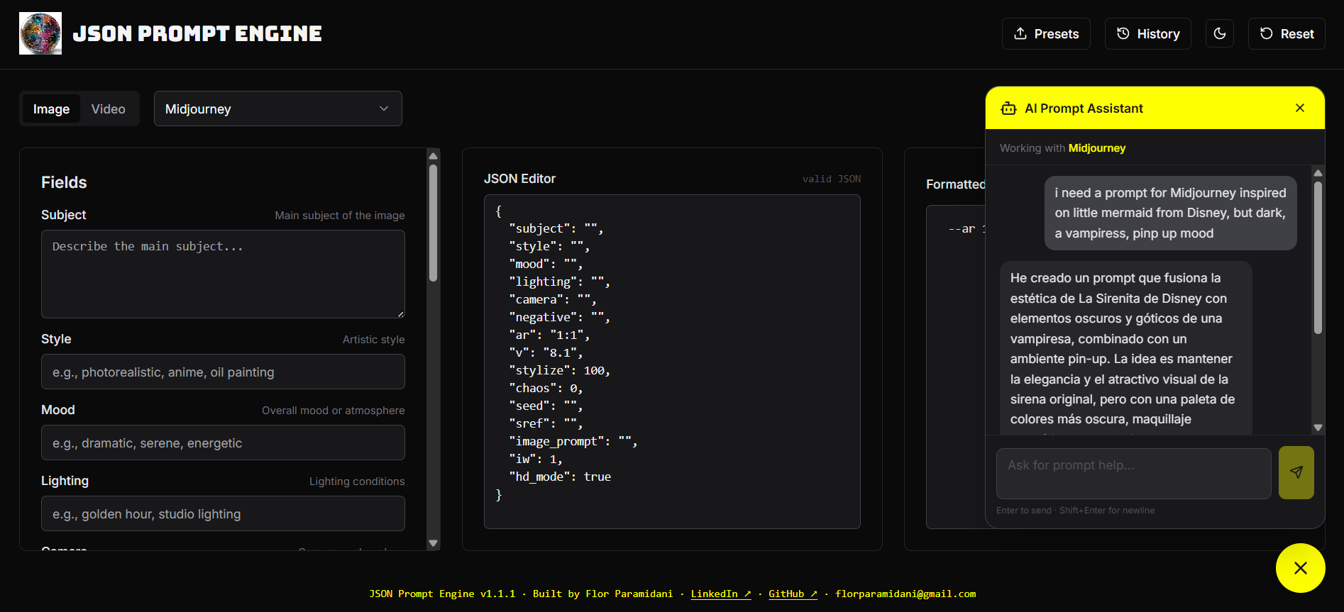 JSON Prompt Engine gallery image