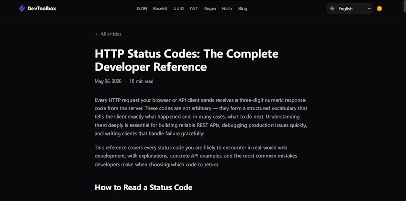 DevToolbox screenshot 3