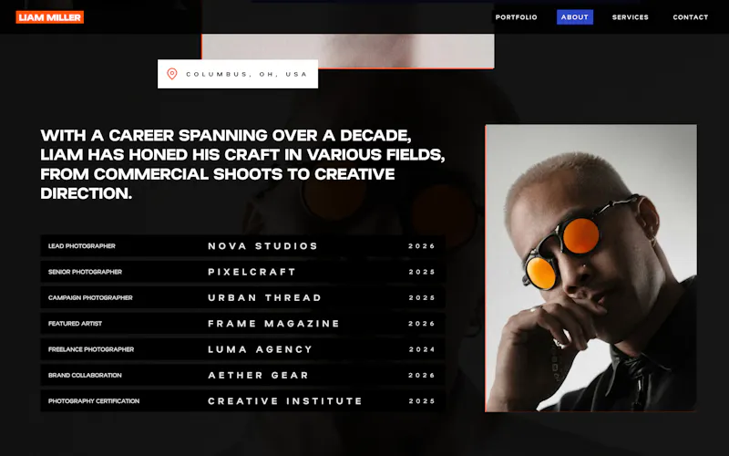 Exposed Portfolio screenshot 3