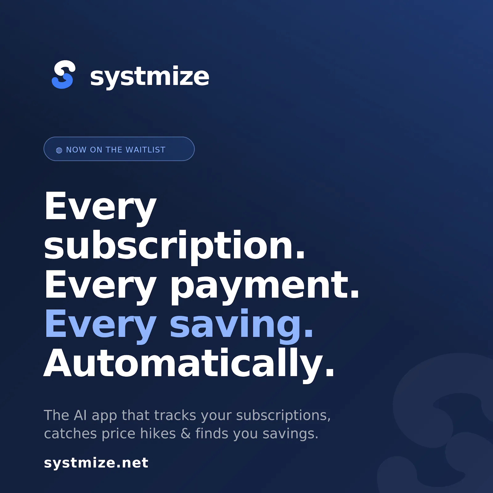 Systmize screenshot 1