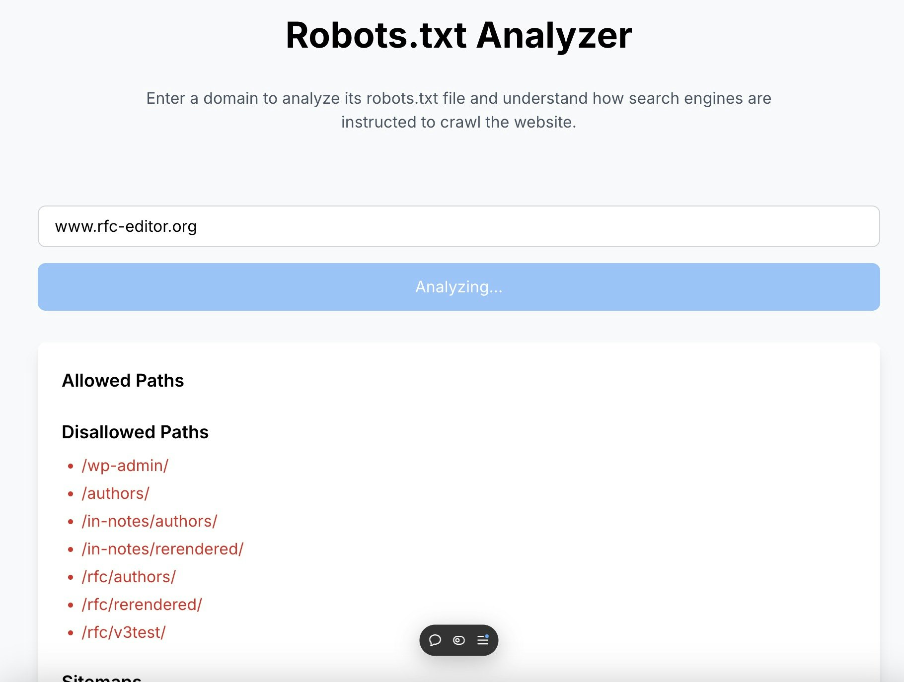 Robots.txt Analyzer Medien 4