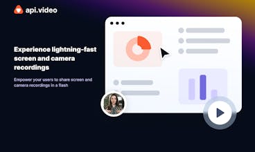 Progressive Upload by api.video gallery image