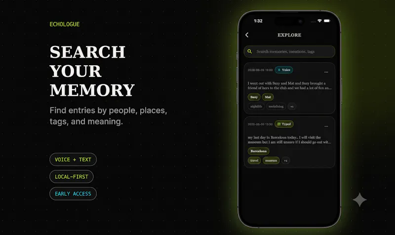 Echologue screenshot 4