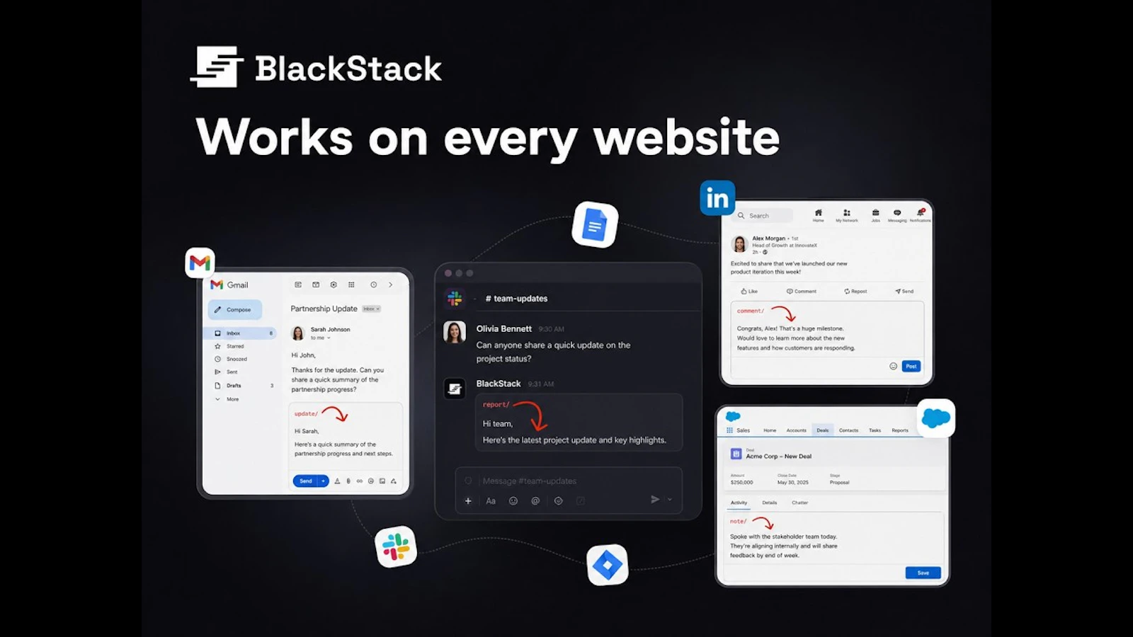 BlackStack Chrome Extension screenshot 1 (video preview)