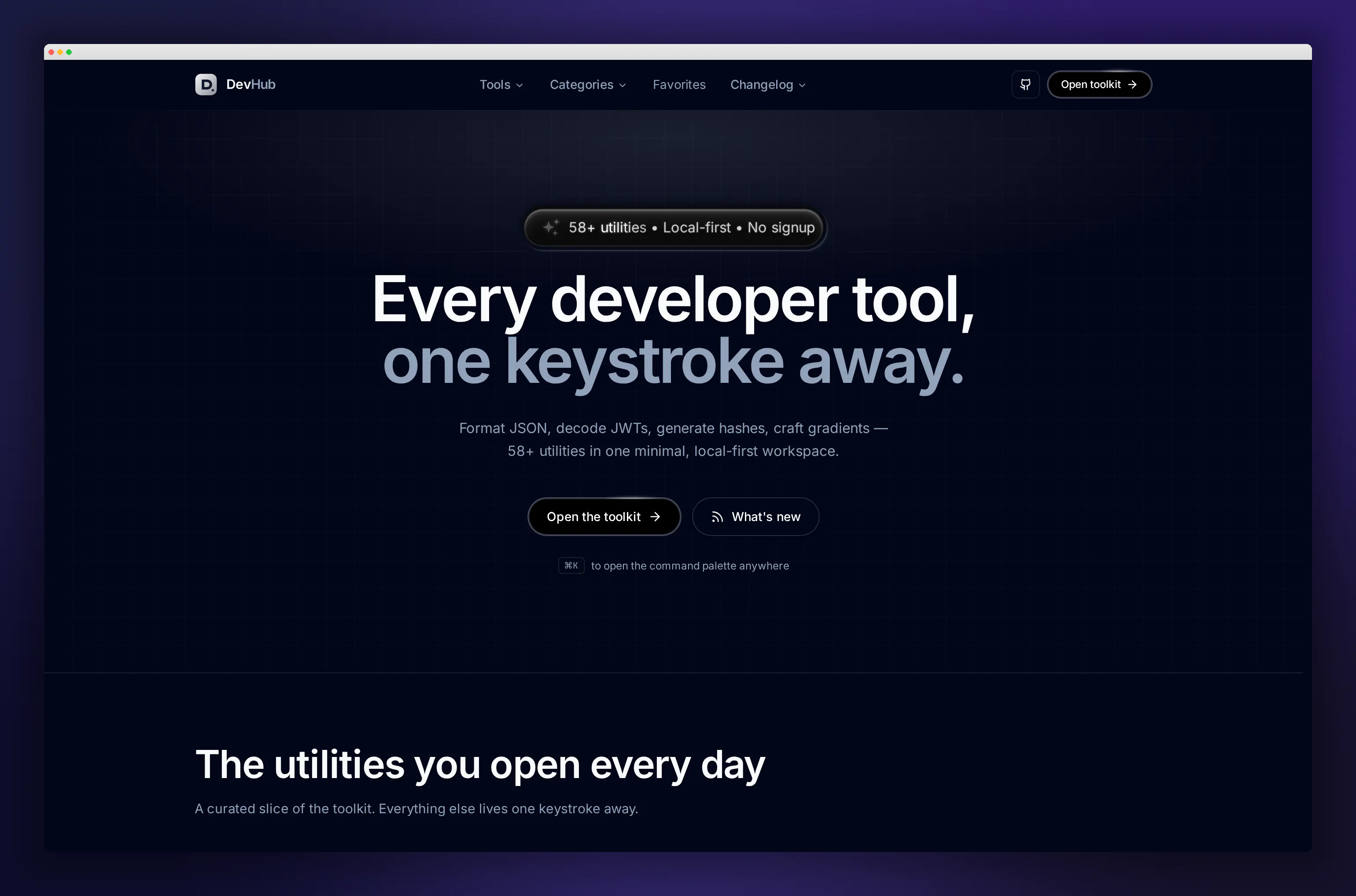 DevHub Toolkit screenshot 3