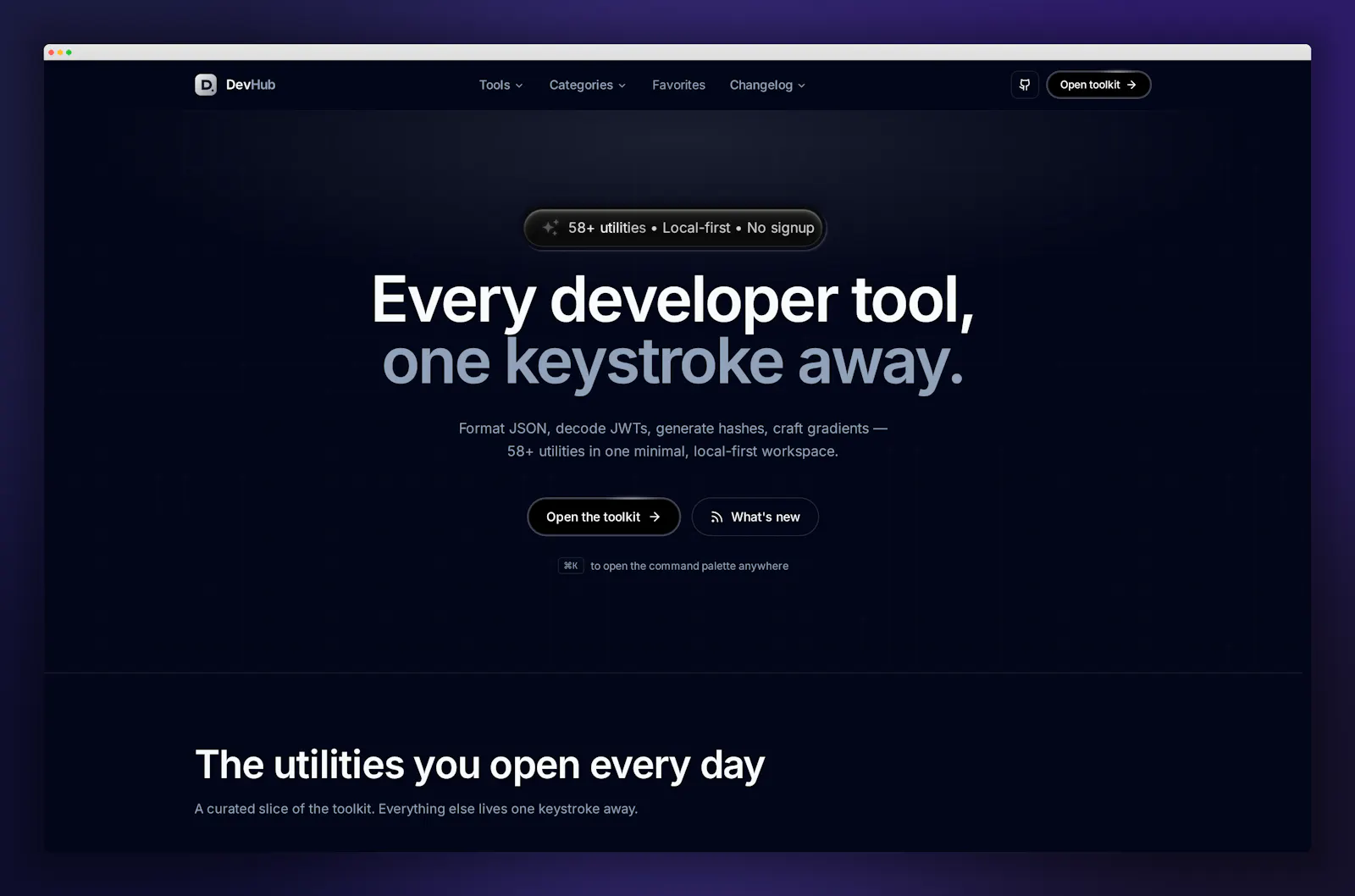 DevHub Toolkit screenshot 4