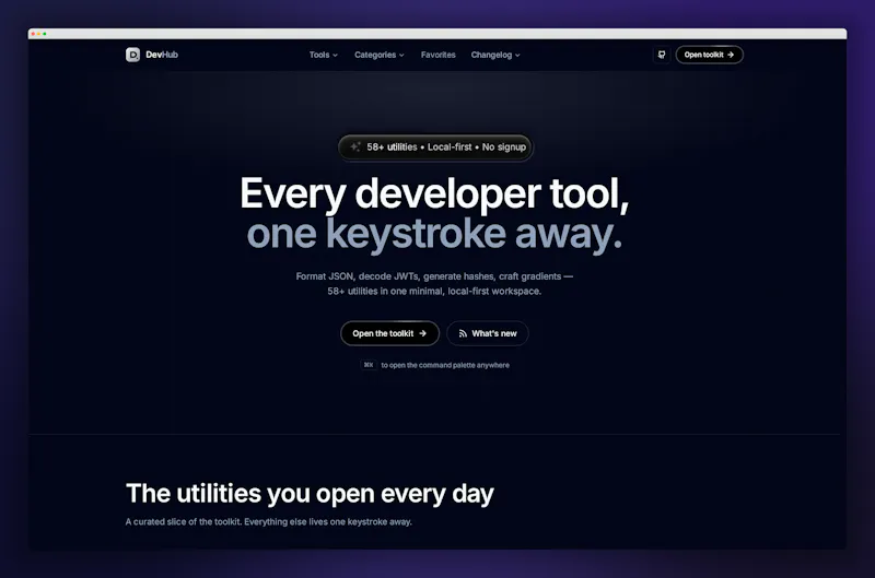 DevHub Toolkit screenshot 4