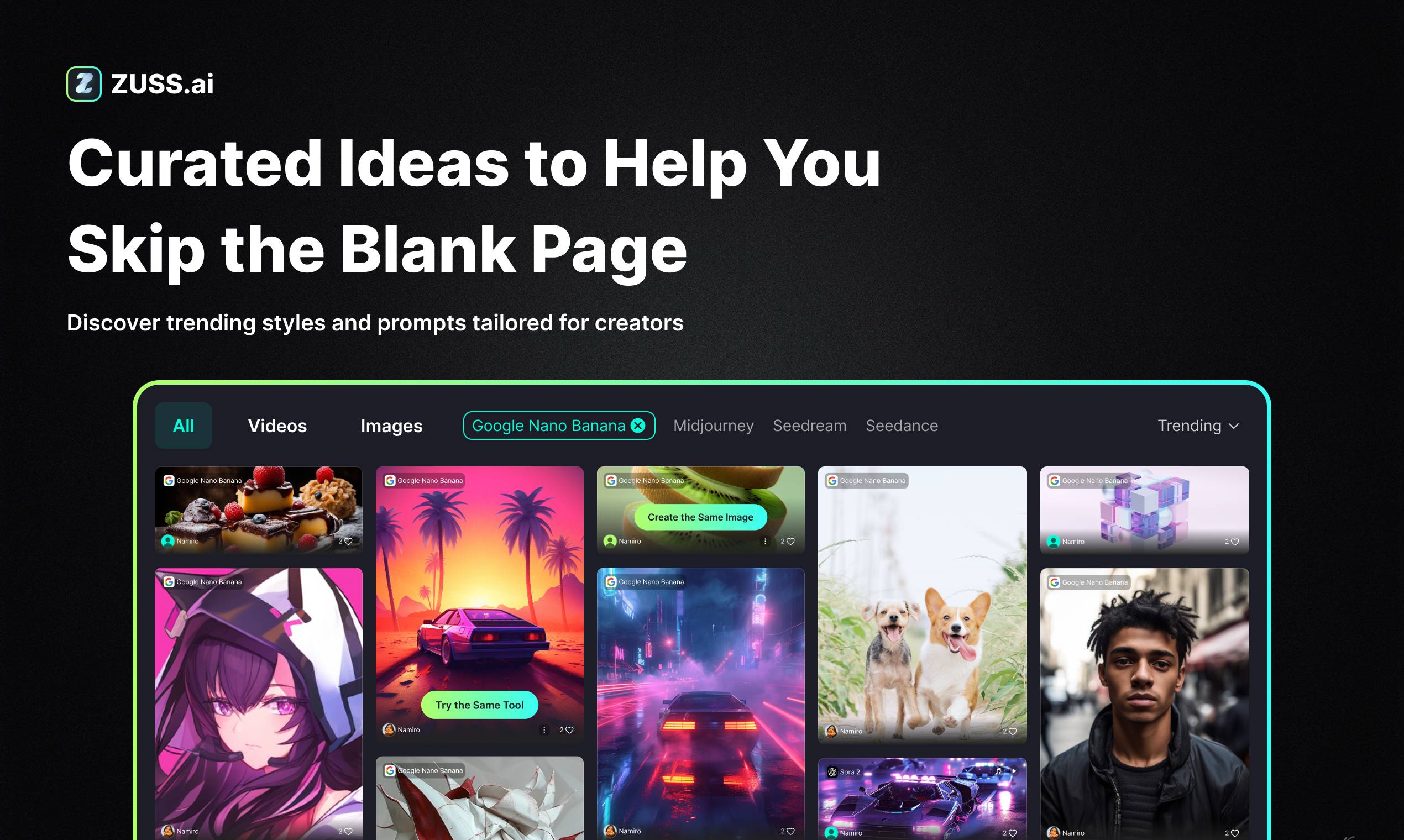 Zuss AI Image Editor gallery image