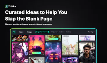 Zuss AI Image Editor gallery image