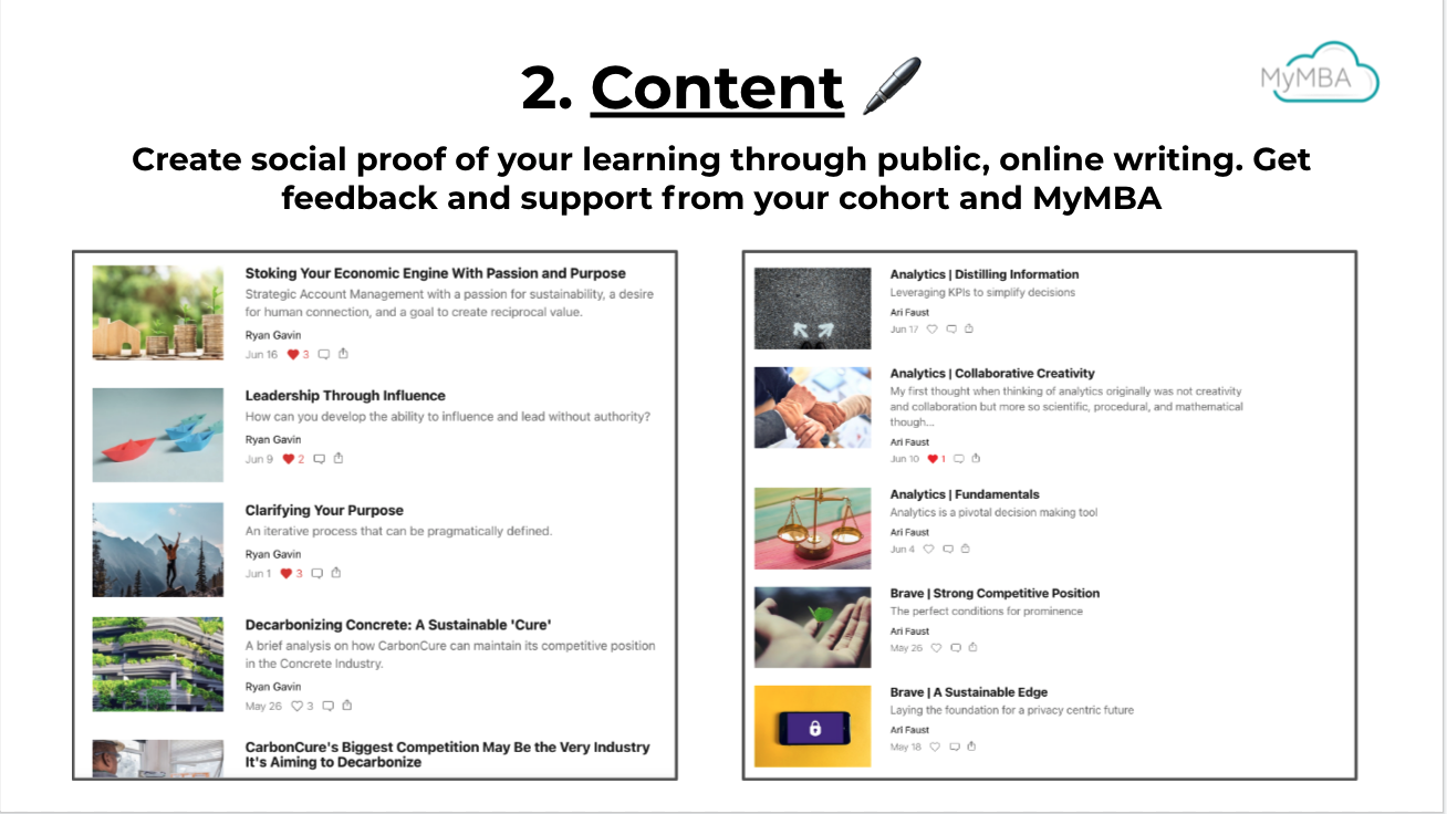 MyMBA's 4th Cohort gallery image