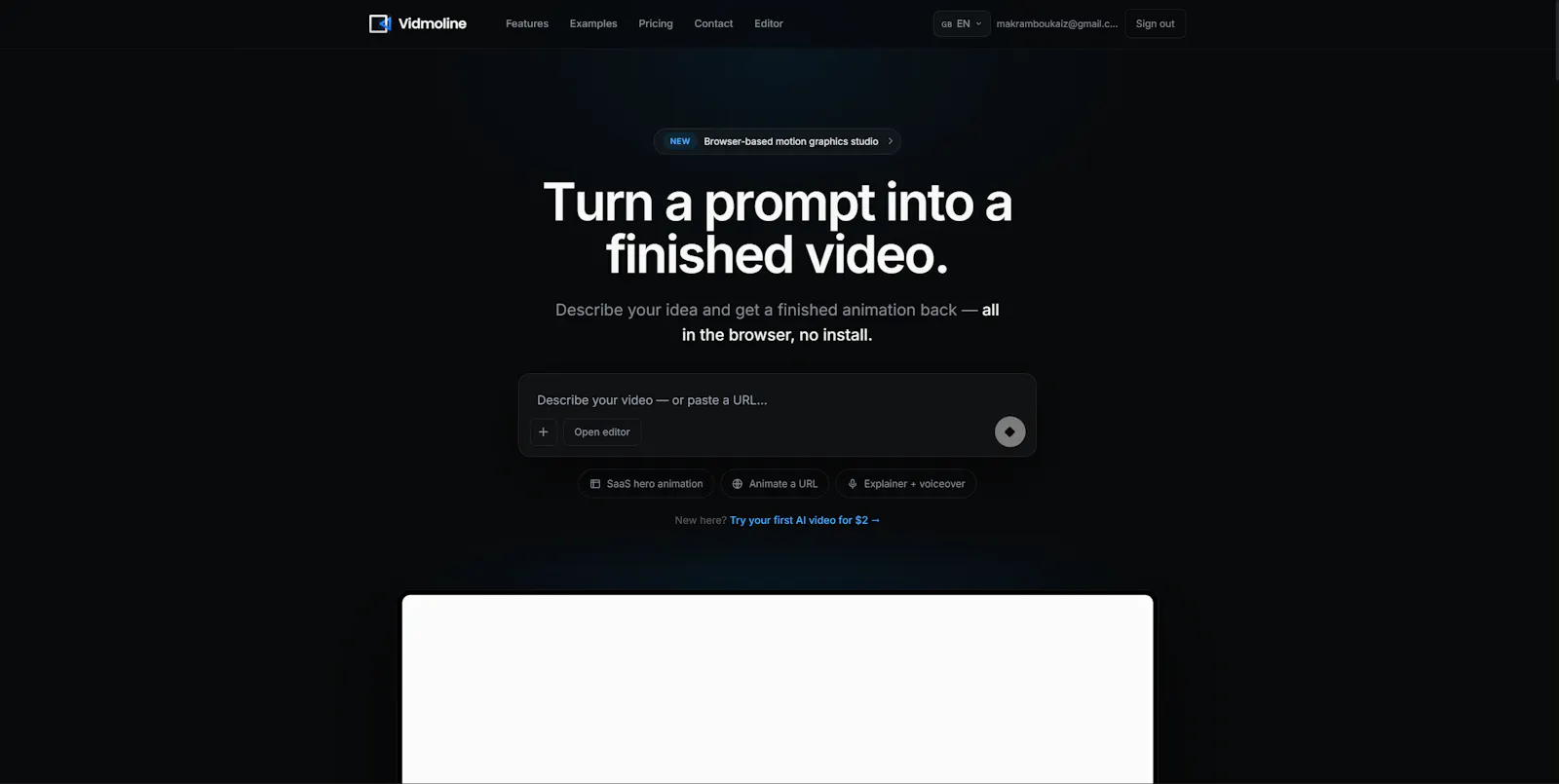 Vidmoline screenshot 3